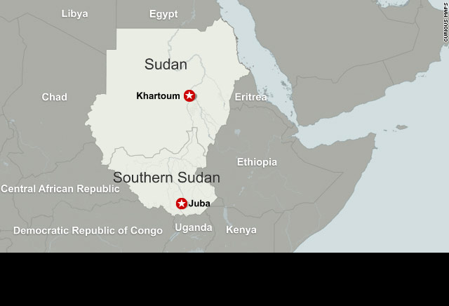 Map Explainer: Sudan