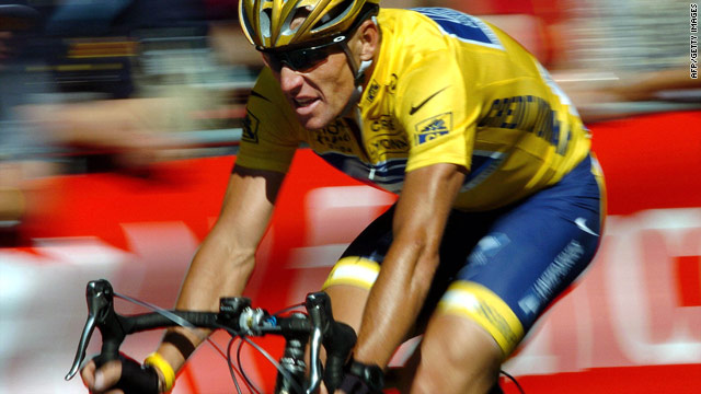 Lance Armstrong over the years