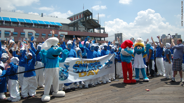 Global Smurfs Day: New York
