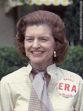 Betty Ford, 1974-1977