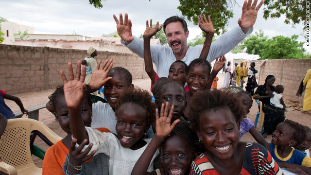  David Arquette visits Senegal with Malaria No More