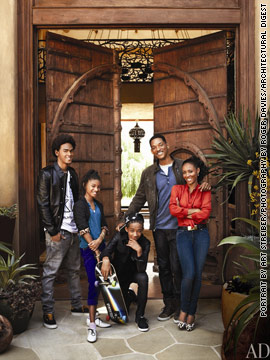 Will and Jada Pinkett Smith's home in Architectural Digest