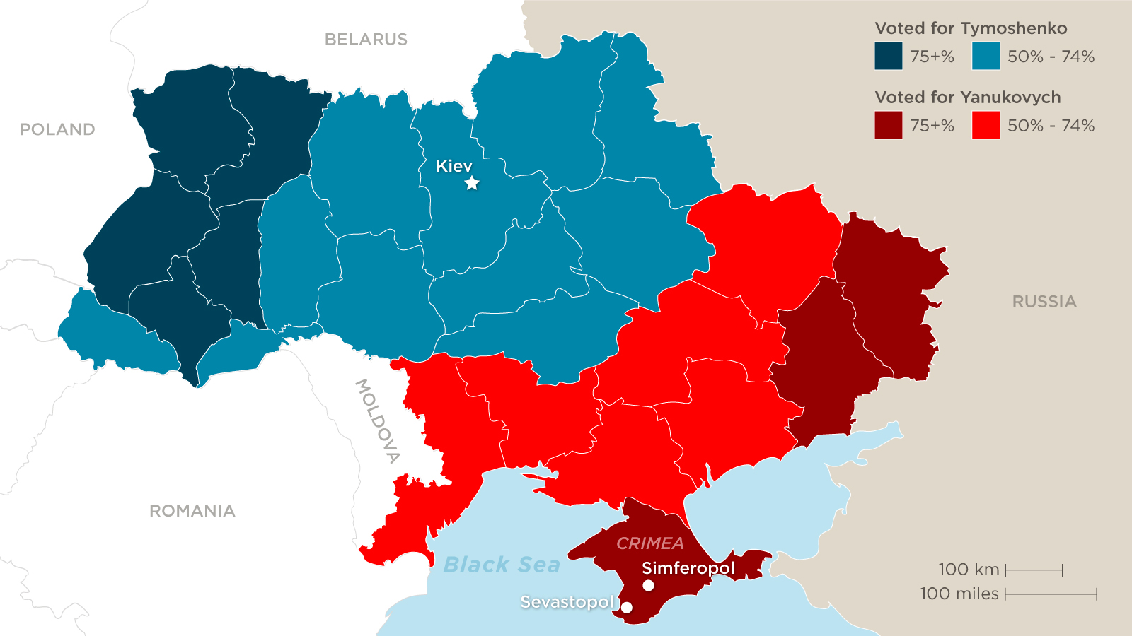 ukraine divided map election central region population commission russia source russian  ucrania cnn regions ukrainian  elections eastern crimea