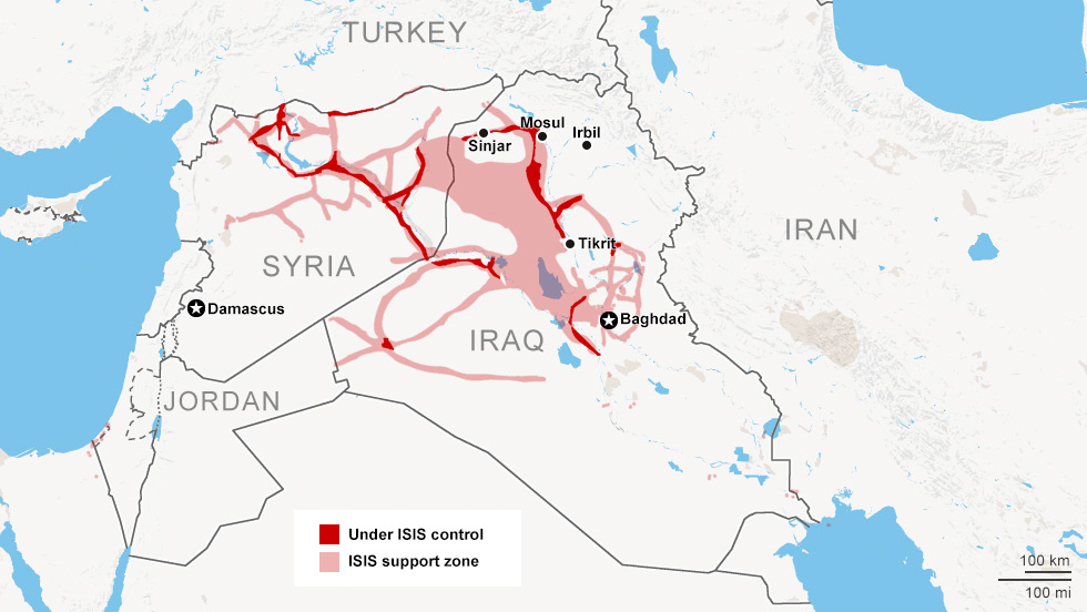 ISIS presence