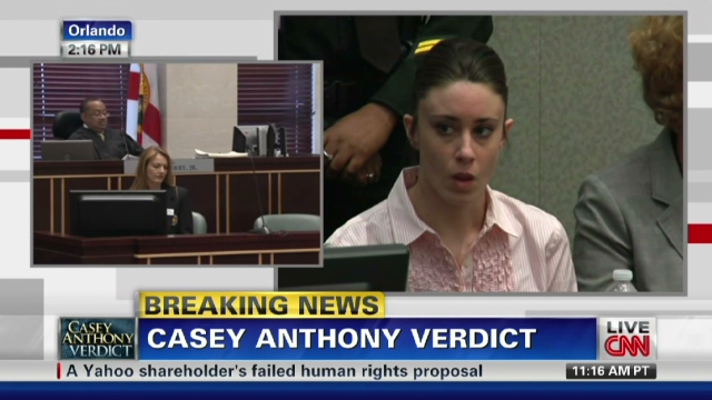 Casey Anthony Sex Tape Porn - BREAKING: Jury acquits Casey Anthony on first-degree murder â€“ Anderson  Cooper 360 - CNN.com Blogs