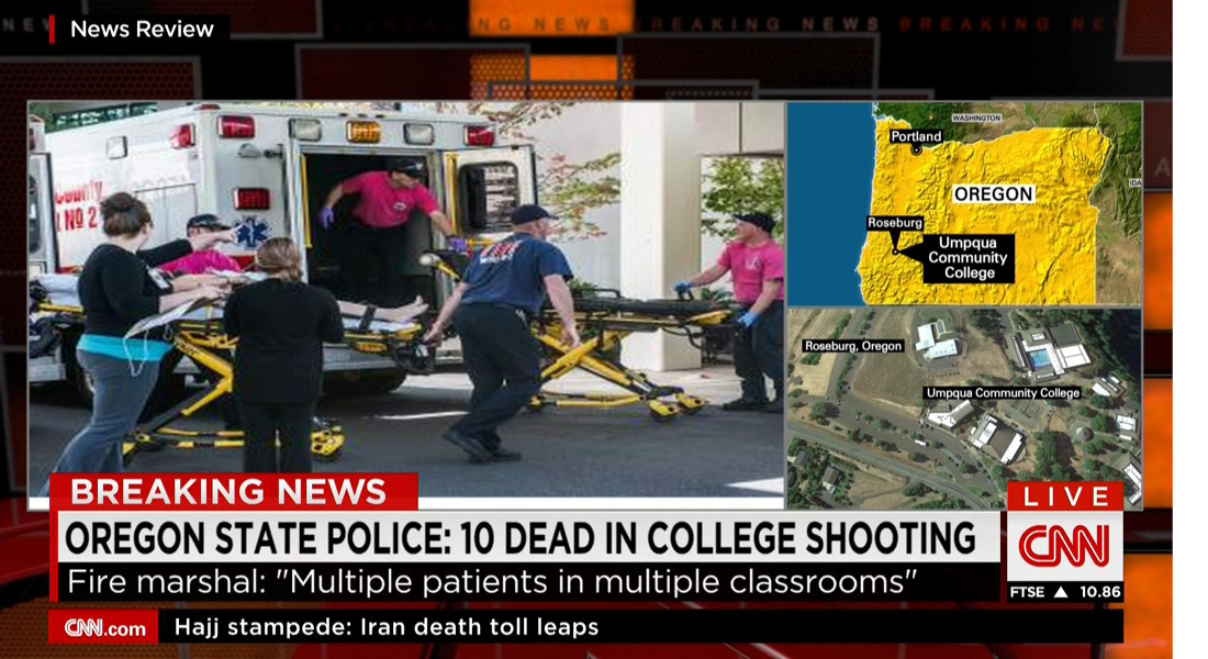 مقتل 10 أشخاص وإصابة 20 إثر إطلاق نار في كلية بولاية أوريغون الأمريكية  - CNNArabic.com