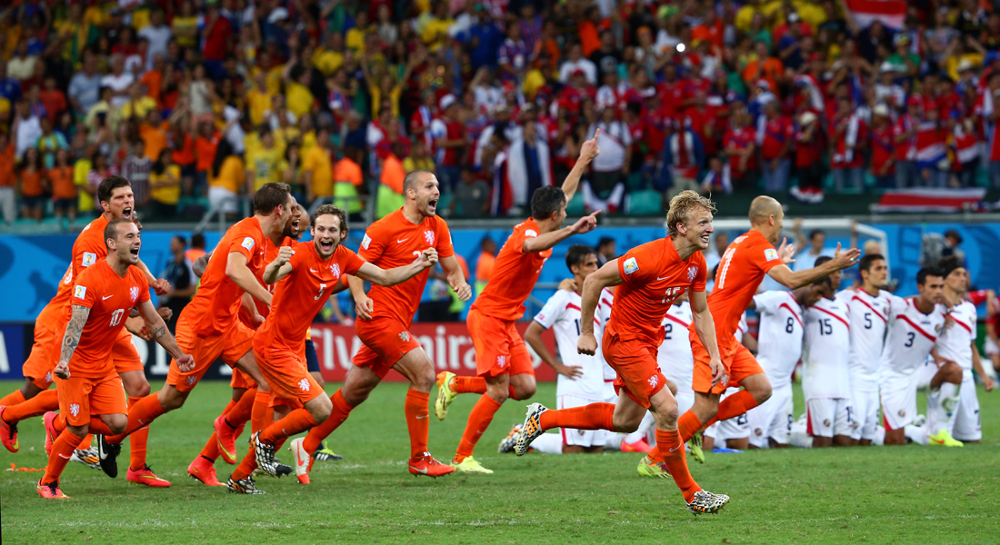 كأس العالم 2014 هولندا لنصف النهائي بركلات الترجيح أمام كوستاريكا - CNNArabiccom