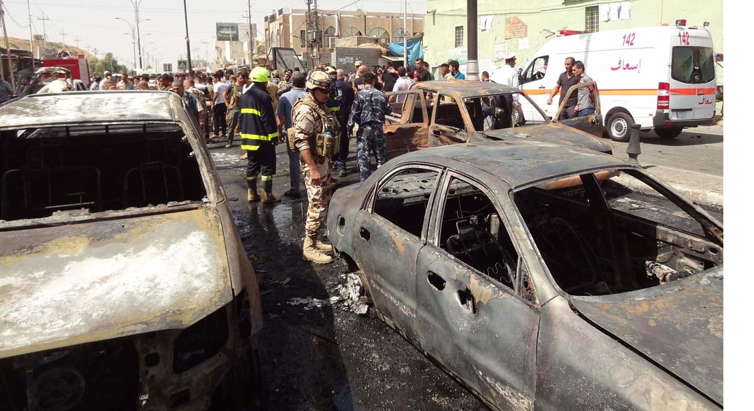 العراق: 13 قتيلا وعشرات الجرحى في سلسلة انفجارات في بغداد وكركوك والمحمودية - CNNArabic.com