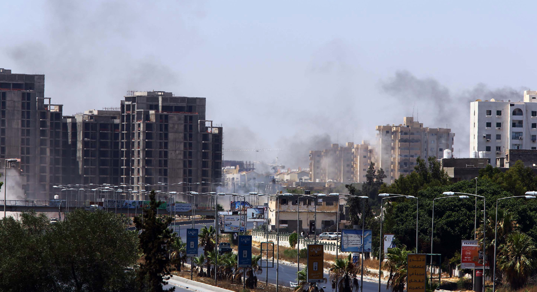 ليبيا  معارك بين مليشيات مصراته والزنتان للسيطرة على المطار هي الأسوأ منذ 2011 - CNNArabiccom
