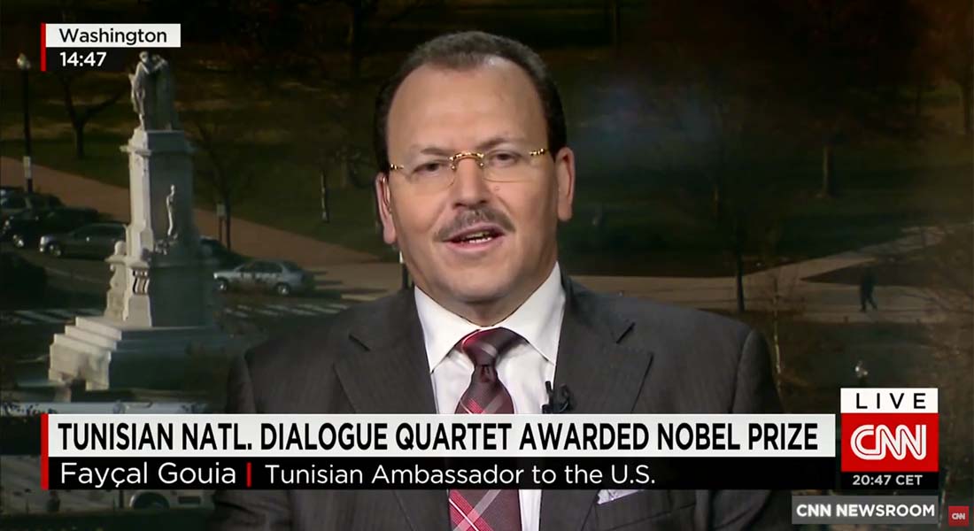 سفير تونس بأمريكا يبين لـCNN أسباب نجاح الديمقراطية ببلاده و فشلها  بدول مجاورة 