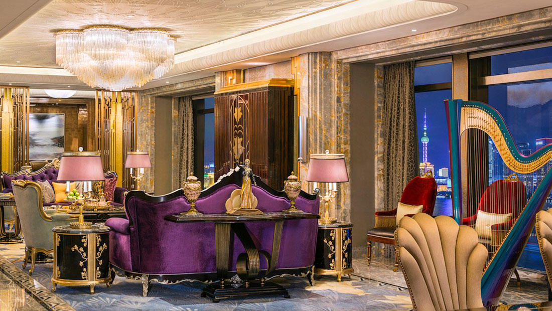 داخل الترف الخيالي لفندق من فئة 7 نجوم بشنغهاي 