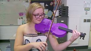 شاهد.. هذا الكمان مصنوع بطابعة ثلاثية الأبعاد!