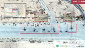 شاهد.. هل دمر داعش قاعدة جوية روسية في سوريا؟