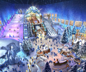 بتكلفة بلغت مليار دولار وبأكبر حديقة ثلجية مغطّاة في العالم.. شاهدوا مشروع "ريم مول"