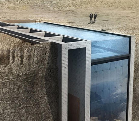 المنزل الوحشي..آخر صيحات البناء تشق طريقها بقلب جبال لبنان