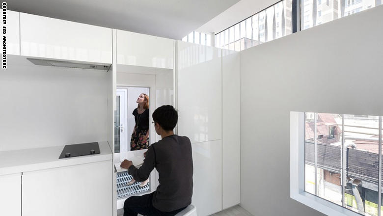 بالصور..منازل مخصصة "للطلاق" تنفصل إلى قسمين بسهولة