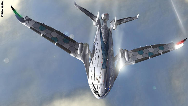 بالصور.. هل هذه طائرة المستقبل؟
