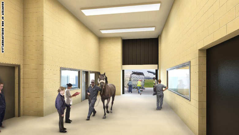 محطة مطار فاخرة ببركة سباحة وخدمة تدليك..الأولى من نوعها عالمياً للحيوانات فقط