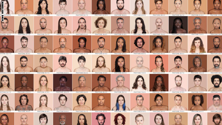 "كاتالوج بشري" لجميع تدرجات ألوان الجلد..ما هو لون بشرتك؟