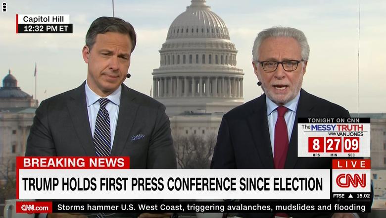 CNN ترد على اتهامات ترامب بنشر أخبار كاذبة حول التقرير عن روسيا