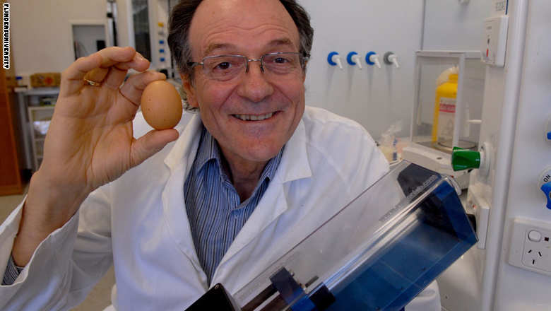 اختراع يعيد البيض نيئا بعد سلقه قد يساعد في علاج السرطان.. ومخترعه: من المستحيل تحديد سعره