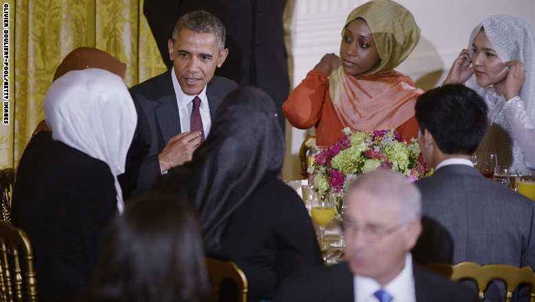 أوباما يستضيف حفل إفطار رمضاني في البيت الأبيض GettyImages-478127360