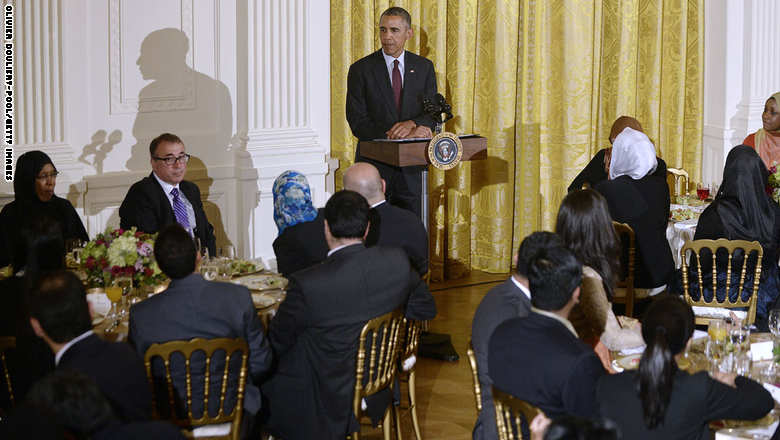 أوباما يستضيف حفل إفطار رمضاني في البيت الأبيض GettyImages-478128938