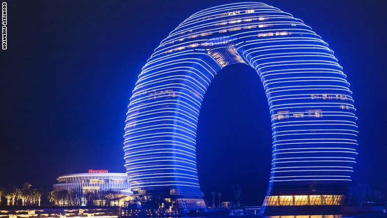بالصور..أغرب وأجمل الفنادق في الصين