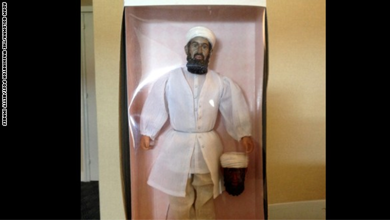 نموذج من ثلاث لدمى بن لادن