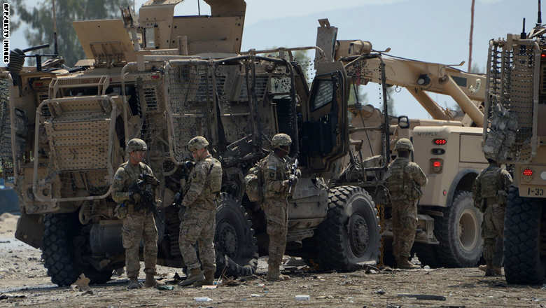 حركة طالبان تعلن انطلاق هجمات الربيع ضد القوات الدولية والحكومية تحت اسم عملية "حزم" Afghanistan.troops