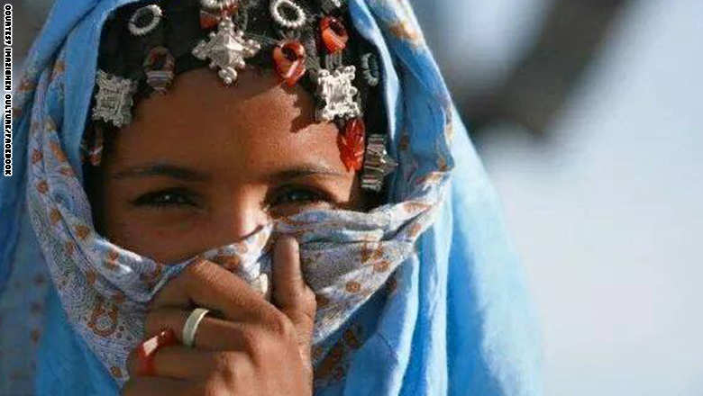 صورة لفتاة أمازيغية
