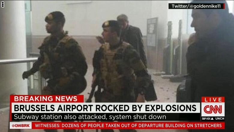 انفجاران قويان يهزان مطار بروكسل  ب بلجيكا Brussles%20explosions%207