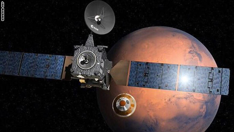 روسيا وأوروبا تطلقان مركبة فضائية لاختبار الحياة على المريخ Mars_2