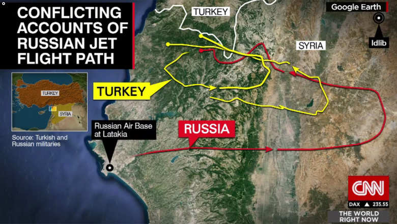 الاختلاف بمسار الطائرة الروسية بحسب روايتي انقرة وموسكو.. والكرملين: الرئيس التركي طلب مقابلة بوتين