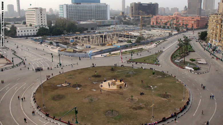 ميدان التحرير في مصر