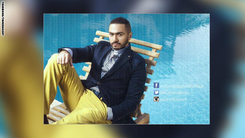 الصورة كما عرضها حسني على صفحته