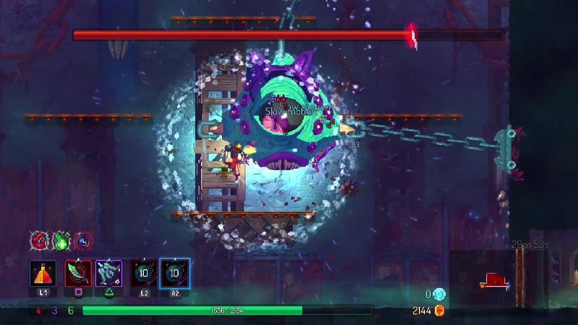 dead cells game infection