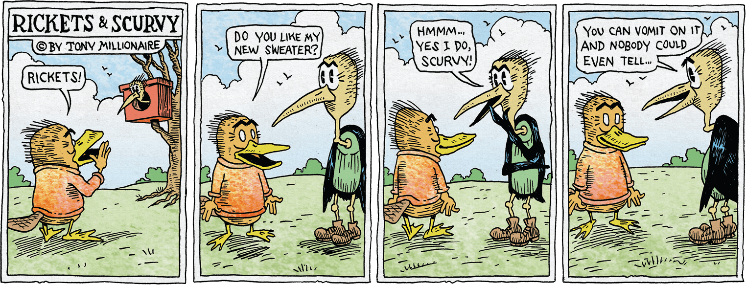 Adult Swim Comics - Rickets & Scurvy