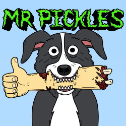 mr pickles dog dirty harry  Mr pickles, Cartoon profile pics, Pickles