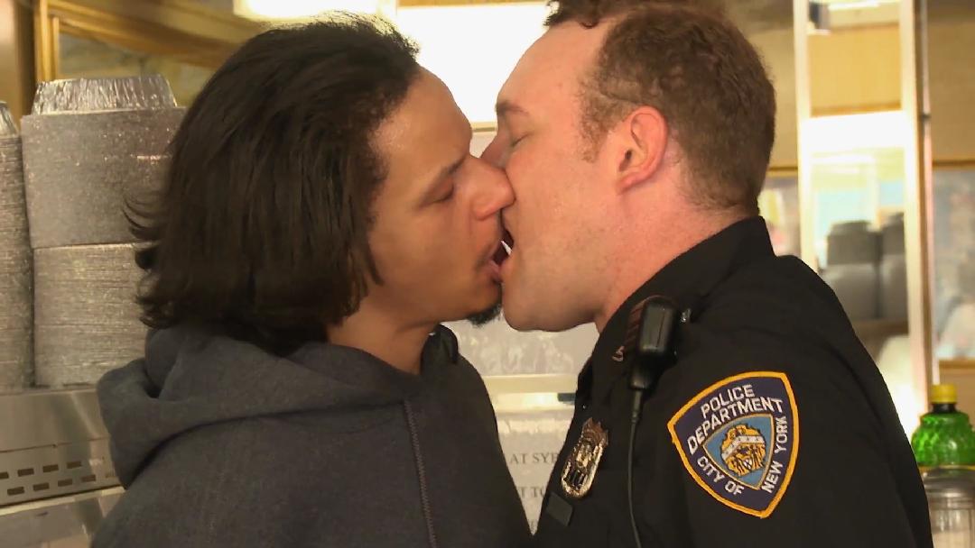 Cop Kissing - S3 EP4 - The Eric Andre Show. 