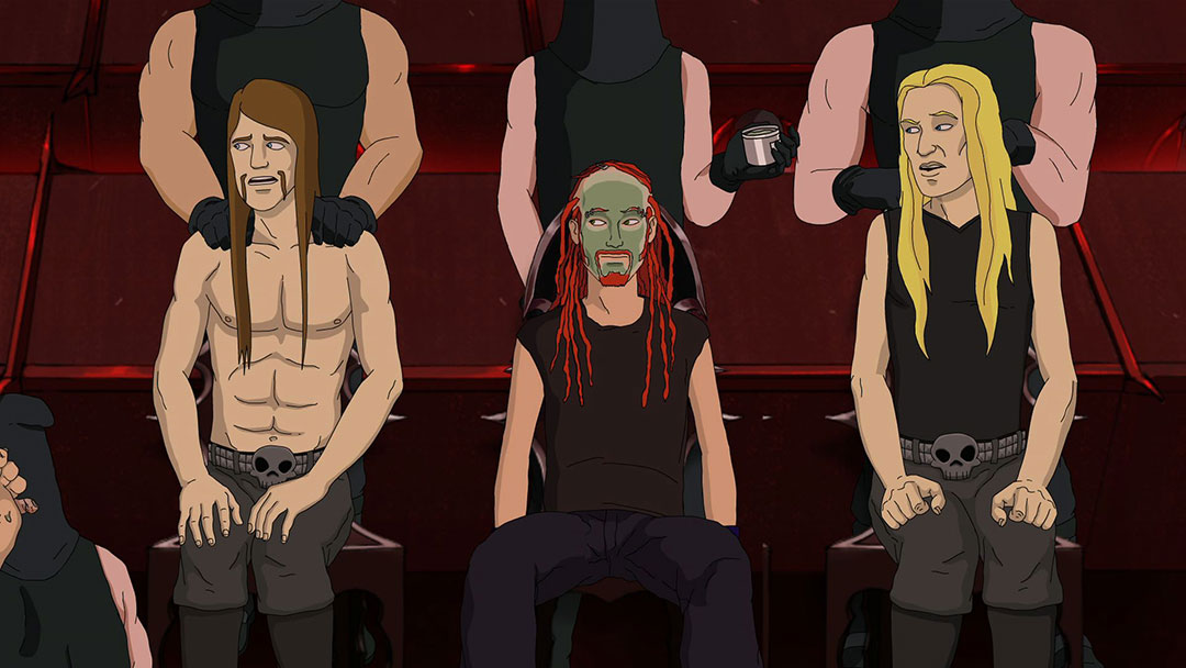 С кого рисовали dethklok