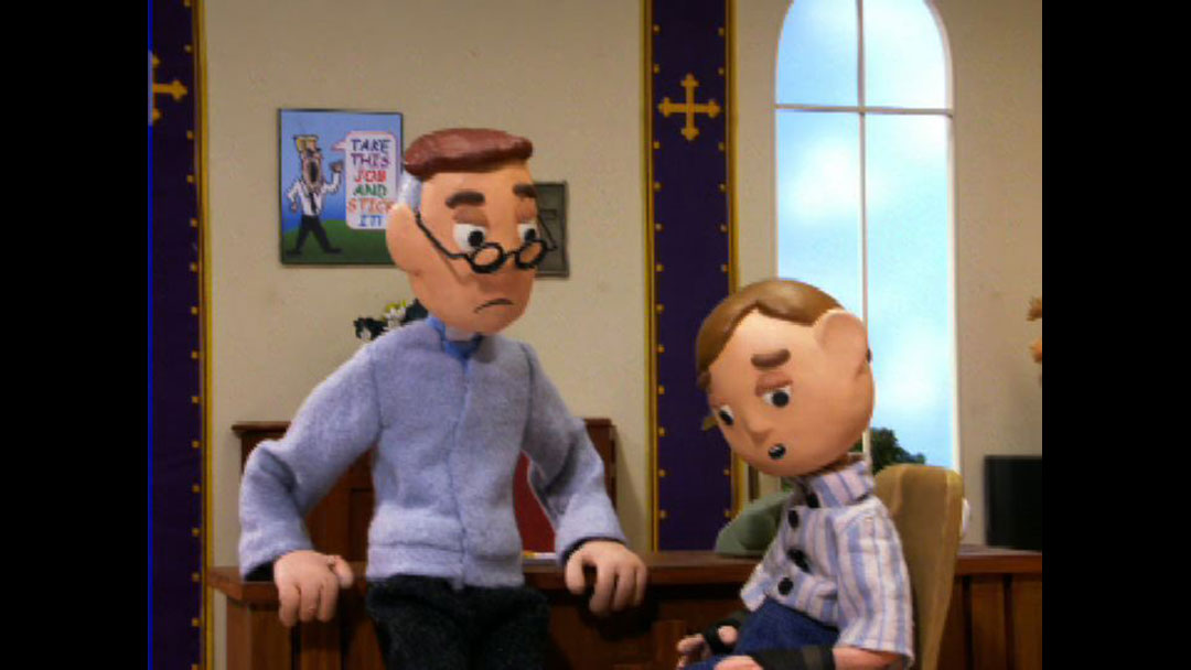 Moral Orel Praying Adult Swim