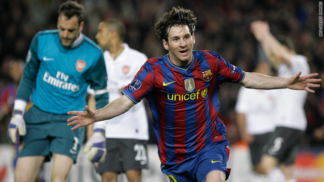 Messi Hits Four For Superb Barcelona - Cnn.Com