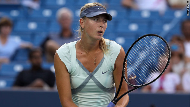 Sharapova battles heat to dispatch Radwanska in Cincinnati - CNN.com