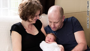 Melanie Johnson used HypnoBirthing to help her give birth to her daughter, Elise.