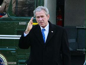 بوش في زيارة مفاجئة للعراق