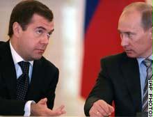 ميدفيديف: سأواصل على خطى بوتين