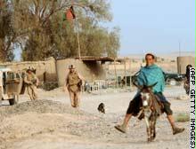 جنود أمريكيون في منطقة نائية جنوب غرب أفغانستان
