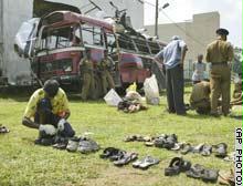 لقي أكثر من 20 شخصاً مصرعهم بانفجار قنبلة في حافلة ركاب الشهر الماضي