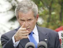 بوش يحث حلفاءه الأوربيين على تشديد العقوبات الدولية المفروضة على إيران